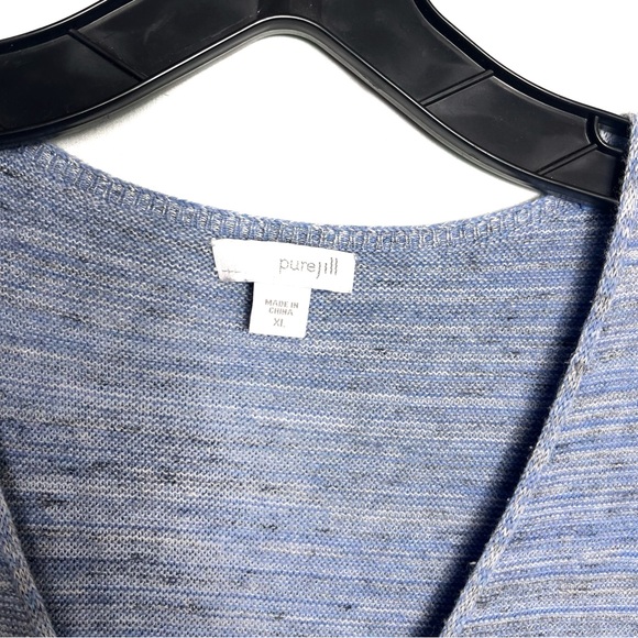 J. Jill Sky Blue Knit Tunic - Picture 7 of 8